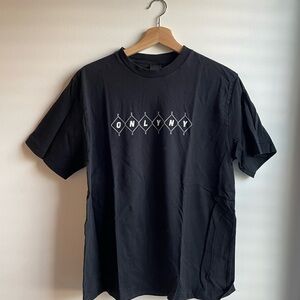 OnlyNY Chainlink Fence Streetwear Only NYC Black Tshirt M